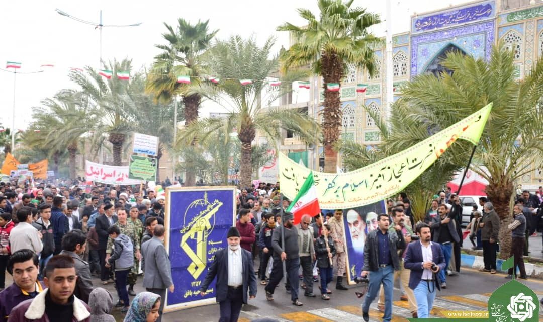گزارش تصویری راهپیمایی 22 بهمن-بافق
