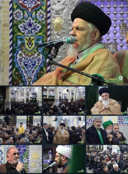 مراسم سخنرانی حجت الاسلام والمسلین حاج سید حسین هاشمی نژاد بهمن ماه ۱۴۰۱